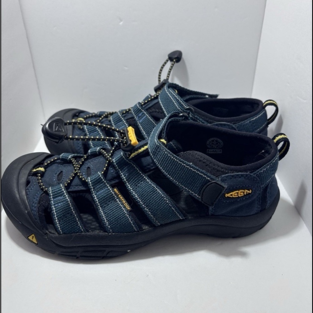 Keen Black and Yellow Adventure Sandals